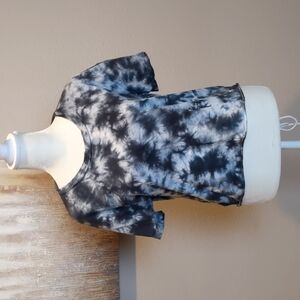 Pink by Victoria Secret Tie-dye Crop Tee